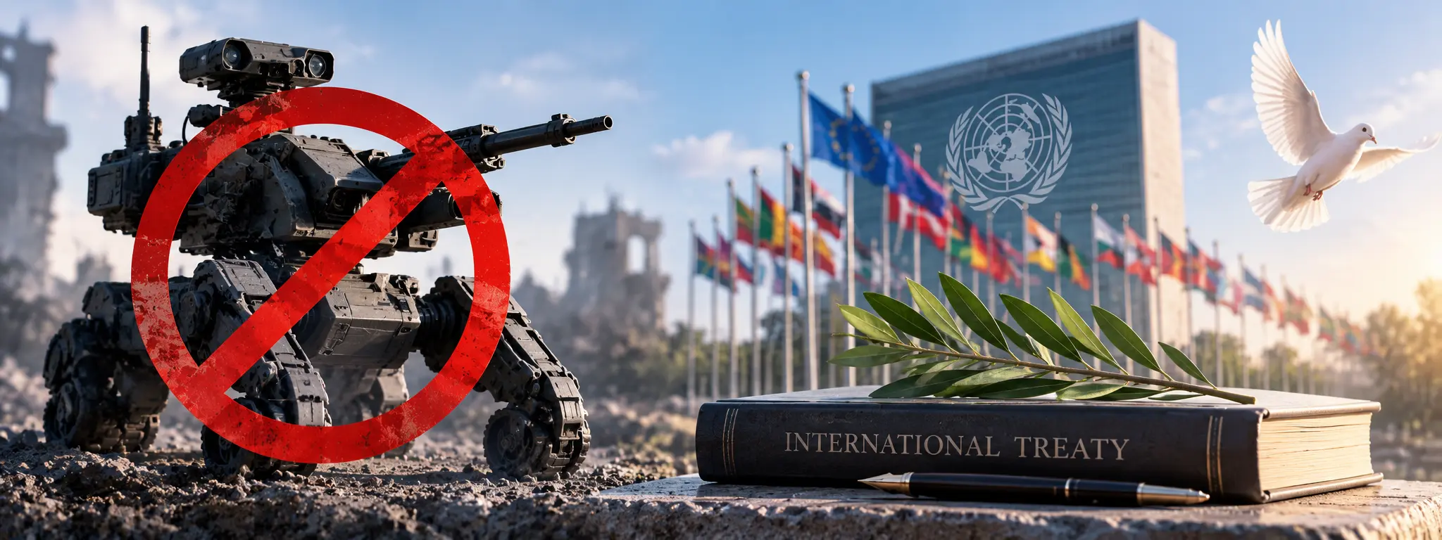 Immagine di copertina — Il CIID nella coalizione Stop Killer Robots: per una regolamentazione internazionale dei sistemi d’arma autonomi