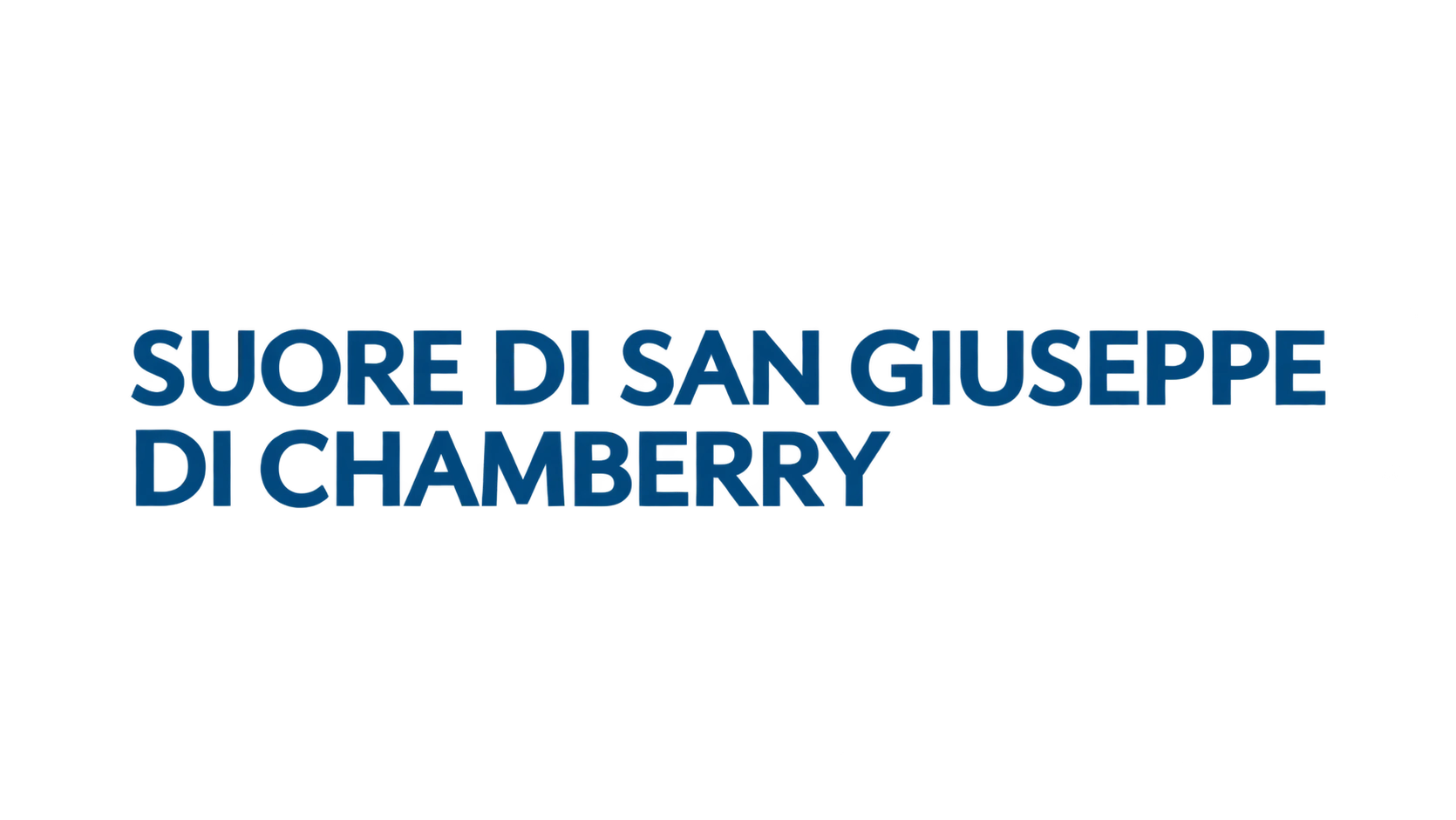 Suore di San Giuseppe di Chamberry - Provincia Italiana